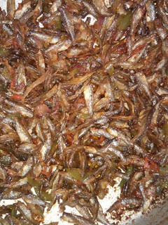 A picture of Fried Omena.