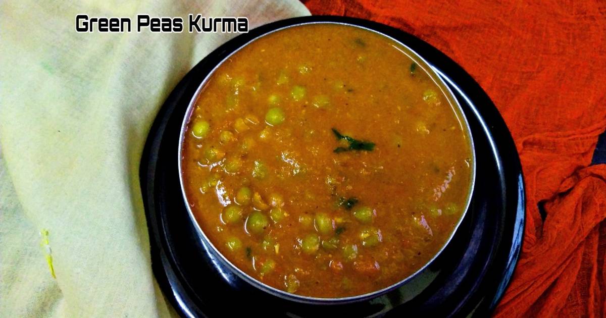 Green Peas Kurma Recipe by Kavita R Cookpad