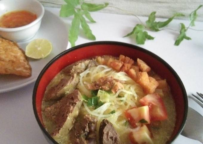 Soto Hati Ayam Kripik Balok