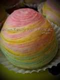 Unicorn rainbow pastry mooncake