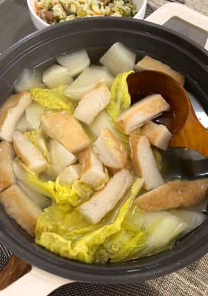 甜不辣蘿蔔湯 的食譜成品照片
