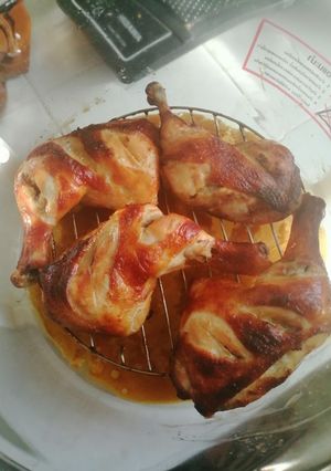 รูปของ ไก่กะทิจากหม้ออบลมร้อน