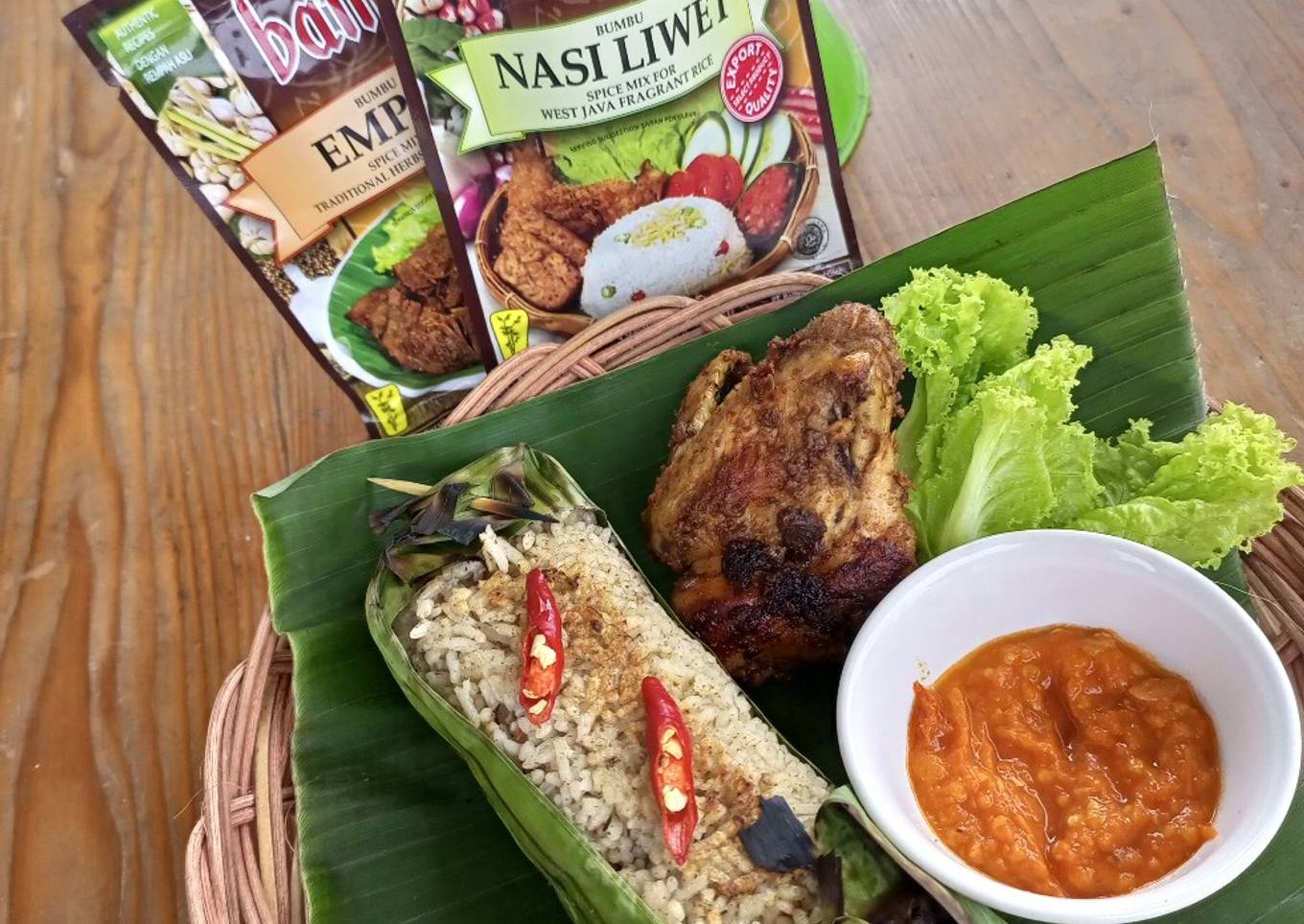 Nasi Liwet Bakar Teflon