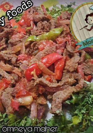 صورة لوصفة شاورما لحم مقدمة من أمنية ماهر