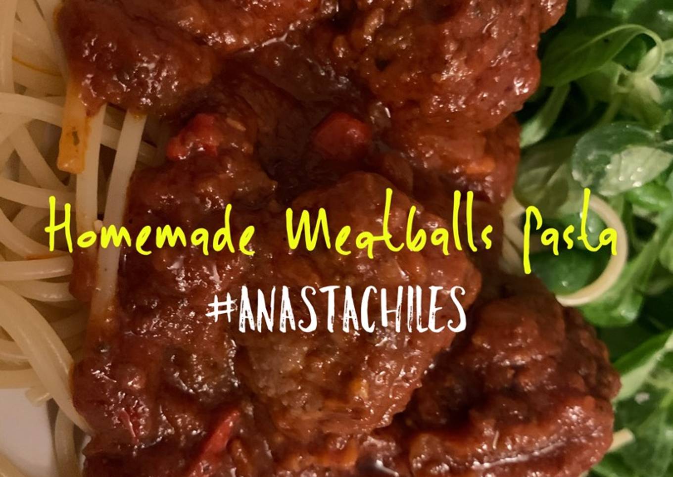 Homemade Meatballs & Pasta