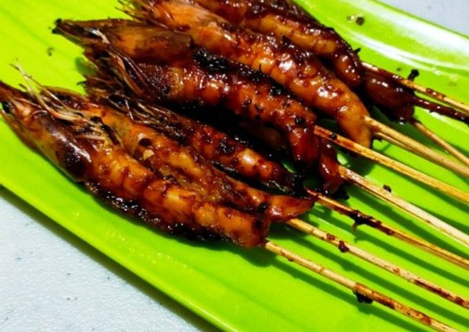 Cara Masakan Resep Udang panggang teflon