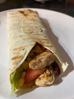 Csirkés wrap recept fotója