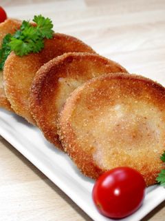 Rántott párizsi recept fotója