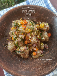 Foto resep Bakso Sambal Matah