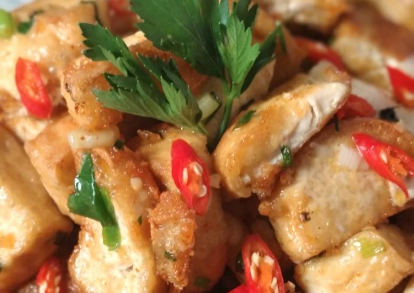 Tahu Cabe Garam Ala Mama Danish 😍