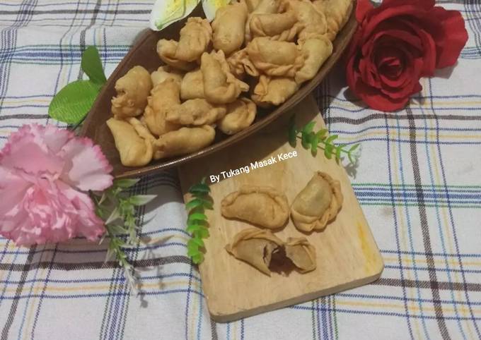 Resep gampang buat Pastel Kering Isi Abon Enak, Gurih, Renyah dan Mudah  nikmat