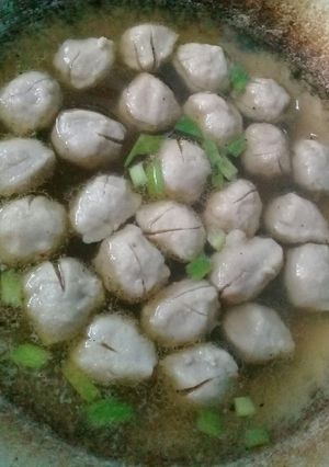 Foto resep Sup Bakso ayam simple