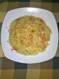 Foto resep Labu siam tumis mie