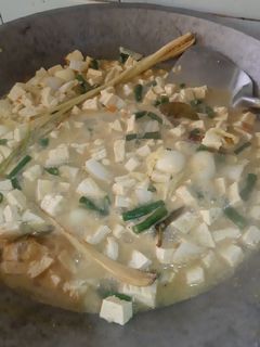 Foto resep Sayur santan tahu + telur puyuh