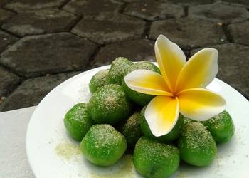 Siap Saji Klepon Kentang Matcha (takaran sendok) Ala Warung