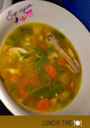 Foto resep Sup ayam sederhana