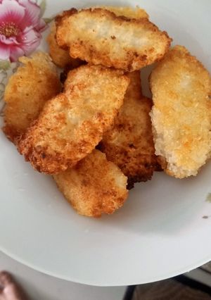 Hình của món Bánh cơm nguội.