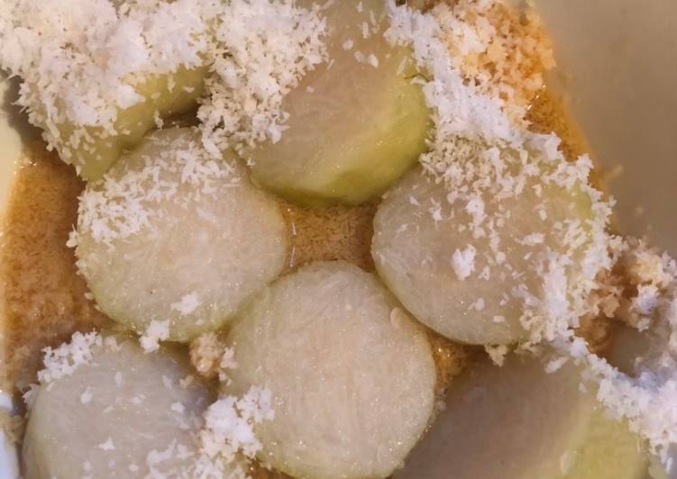 Resep Kue lupis kuah maple syrup Anti Gagal