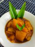 Singkong masak Gula Aren