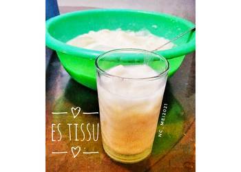 Masakan Unik Es Tissu (timun suri susu) Ala Warung