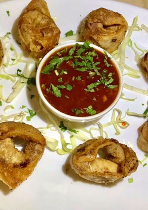 A picture of Chinese Fried Wonton.