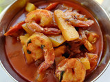 চিংড়ি মাছের চচ্চড়ি (chingri maacher chocchori recipe in Bengali)