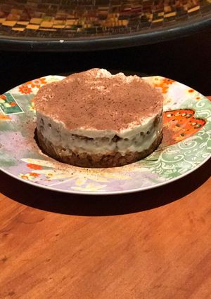 Una foto de Tiramisú saludable