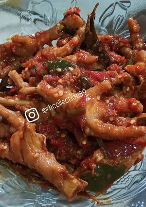 Foto resep Rica² Ceker Pedas Manis Gurih