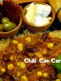 Chili Con Carne a la Tom, feurig lecker Rinderhackfleisch mit Mais