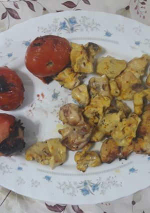 عکسی از دستور جوجه کباب