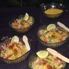 A picture of Moong dal chaat.