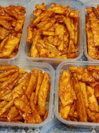 Langkah Gampang Membikin Resep Keripik singkong pedas manis yang Sempurna Anti Ribet, Sempurna