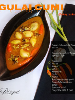 Foto resep Gulai Cumi Bunting
