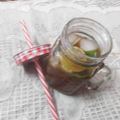 A picture of Virgin Mojito with the flavour of kala khatta.