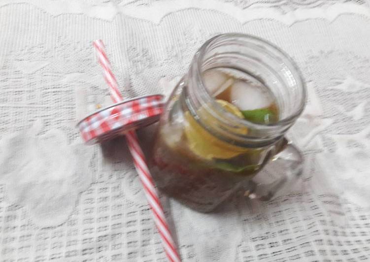 Virgin Mojito with the flavour of kala khatta