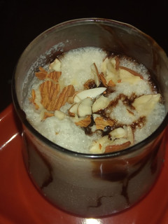 A picture of Badam shake.