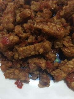 Foto resep Orek tempe pedas