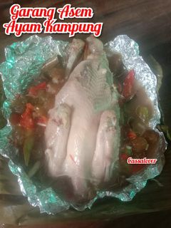 Foto resep Garang Asem Ayam Kampung Tanpa Santan