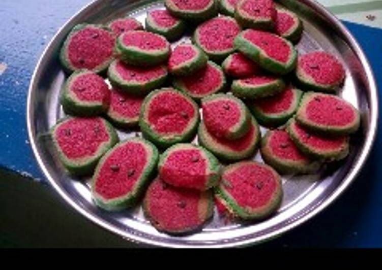 How to Prepare Yummy Watermelon cookies