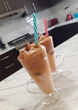Una foto de Café Dalgona saludable