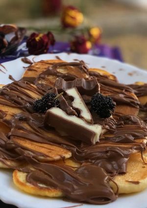 صورة لوصفة بان كيك 🥀