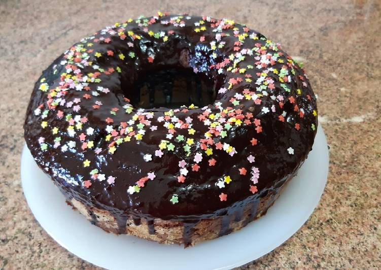 Bizcocho de chocolate y café irresistible