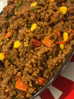 A picture of Minced meat sauce.