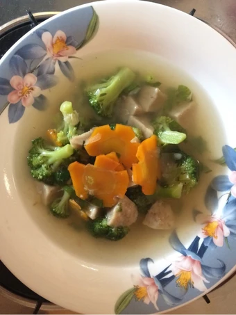 Cara Mudah Membikin Resep Soup PW Bro (Pentol, Wortel, Brokoli) yang Bisa Manjain Lidah Anti Ribet, Bisa Manjain Lidah