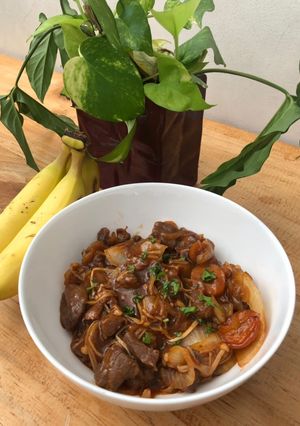 Foto resep Daging Bumbu Barbeque dengan Jamur Enikodake