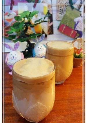 Hình của món Cafe Dalgona Hàn Quốc #dalgona🥛🍵.