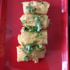Khandvi A picture of Khandvi.