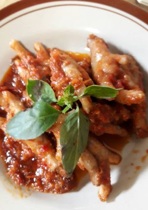 Foto resep Ceker pedas