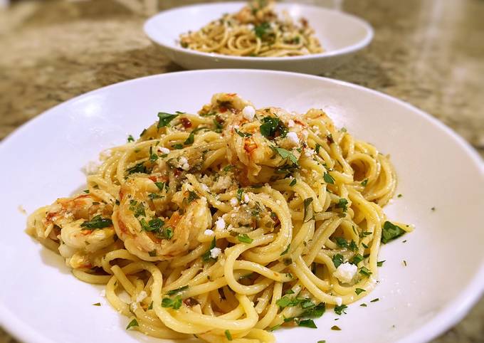 Shrimp scampi