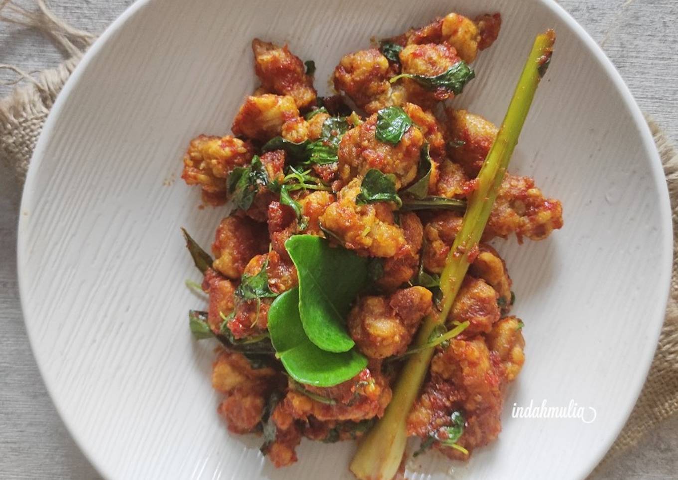 Ayam Karage Bumbu Rica